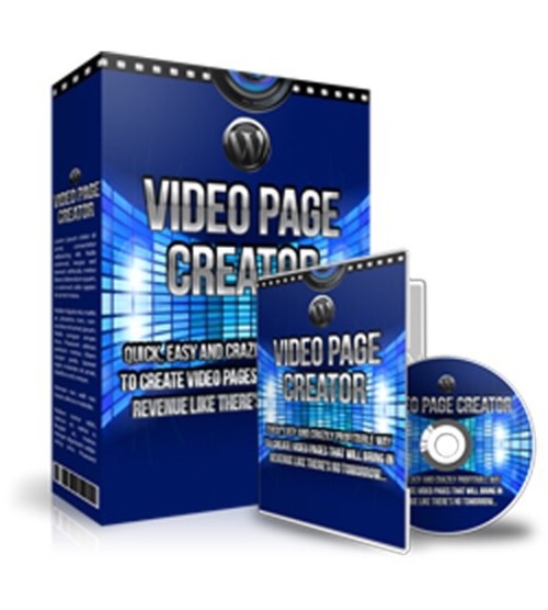 Product picture WP Video Page Creator